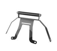 IMMLSX Moto Navigation Bracket pour NMAX155 2020-2024 Conversion De Moto Levier Montage Navigation Avant Accessoires(Gray)