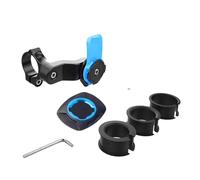 IMMLSX Moto Navigation Bracket Support De Téléphone pour Moto Et Vélo Amortisseur Vibrations Guidon Navigation pour 47 À 72 Pouces(Blue Set A)