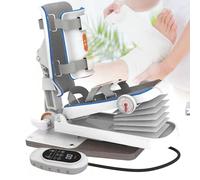 Immobilisateur électrique cheville-pied, entraîneur de rééducation de la cheville,entraînement de flexion dorsale et de flexion, pour ligament raide après un AVC et une fracture hémiplégique,Electric