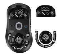 immoenuc Patins de souris en verre pour Logitech G PRO X Superlight 2 DEX Lightspeed - Tapis de souris de jeu sans fil lisse et durable (motif d'impression)