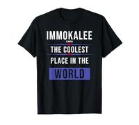 Immokalee Florida l'endroit Le Plus Cool du Monde T-Shirt