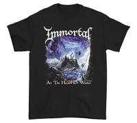 Immortal at The Heart of Winter Metal Men T Shirt TeeBlack3XL