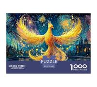 Immortal Bird Rising from The Ashes 1000 Pièces Carton Premium Coffret De Puzzles Fire Bird Stimulant Et Éducatif Jeu Créatif Puzzles As Birthday Gifts 70x50cm/1000pcs