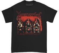 Immortal Demons of Metal Mens T-Shirt Unisex Black Tee Manches Courtes(Medium)