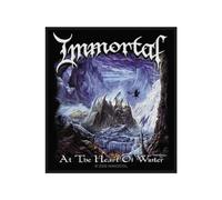 Immortal Patch At The Heart Of Winter Band Logo Nouveau Officiel Noir Woven Sew Size Accessory Size