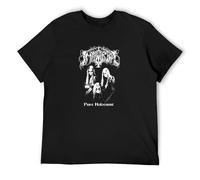 Immortal Pure Holocaust Men's T-Shirt Unisex Black Cotton Print Tee Shirts XL