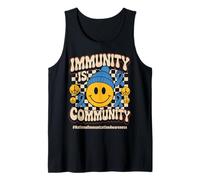 Immunity is Community Groovy Immunization Awareness Débardeur
