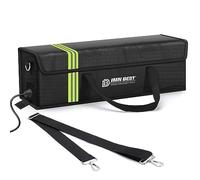 ImnBest Sac de Protection pour Batterie de vélo électrique - Sac de sécurité pour Le Stockage, Le Transport, la Charge de la Batterie électrique -pour Batteries de vélo électrique en 2 Tailles