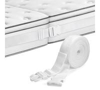 ImnBest Support de matelas, support de matelas, pont pour lit double, relie deux matelas à une grande surface de couchage, réglable, pont d'amour, pour lit jusqu'à 200 cm x 200 cm