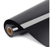 IModeur Film pour traceur textile Noir - 30,5 x 400 cm Film flexible traceur textile Noir pour Silhouette Cameo, vêtements, chapeaux, pantalons, autres
