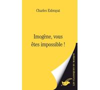 Imogène, vous êtes impossible ! - - Charles Exbrayat - Le Masque - Livre