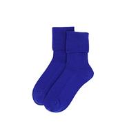 iMongol 100 % cachemire pur chaussettes de lit pour femmes, hommes, pour dormir, pour l'extérieur, fabriquées en Mongolie intérieure, pointes sans couture cousues à la main, bleu clair, 4-7