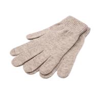 iMongol - Gants en cachemire pur pour femme, gants couvrant la totalité des doigts, gants en laine chaude -FBA, marron clair, M