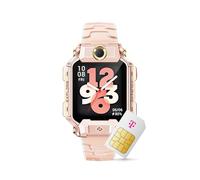 imoo Kids Watch X10 Montre connectée pour enfants, GPS et fonction téléphone, protection des données et application parentale, longue durée de vie de la batterie, SOS, étanche, carte SIM Telekom, bon