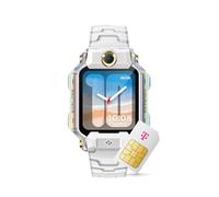 imoo Kids Watch X10 Montre connectée pour enfants, GPS et fonction téléphone, protection des données et application parentale, longue durée de vie de la batterie, SOS, étanche, carte SIM Telekom, bon