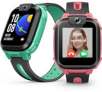 imoo Watch Phone, Montre connectée 4G pour Enfants avec appels vidéo HD, Suivi GPS en Temps réel, Étanchéité IPX8 (Z1, Rose Rouge)