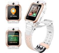 imoo Watch Phone, Montre connectée 4G pour Enfants avec appels vidéo HD, Suivi GPS en Temps réel, Étanchéité IPX8 (Z7, Blanc)