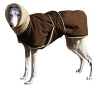 IMOSEI Manteau de chien, veste d'hiver chaude Whippet lévrier manteau épais vêtements pour animaux de compagnie Lingtons lévrier italien vêtements en polaire vêtements pour chiens de taille moyenne