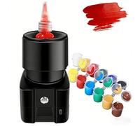 IMOSEI Mini mélangeur Vortex rechargeable, shaker de peinture électrique avec affichage numérique, 5-100 ml pour encre de tatouage, colle à cils, peinture acrylique