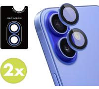 imoshion 2 Pack Camera lens protector voor de Apple iPhone 16 / 16 Plus - Ultramarine