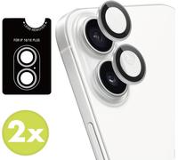 imoshion 2 Pack Camera lens protector voor de Apple iPhone 16 / 16 Plus - Wit
