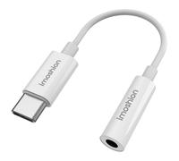 imoshion imoshion Adaptateur AUX Adaptateur audio USB-C vers 3,5 mm / Jack USB-C mâle vers AUX femelle Blanc Blanc