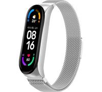 imoshion Bande magnétique milanaise pour le Xiaomi Mi Band 5 / 6 - Argent