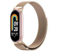 imoshion Bande magnétique milanaise pour le Xiaomi Smart Band 8 / 9 - Rose Gold