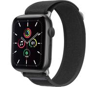 imoshion Bandeau en nylon pour Apple Watch Series 1 t/m 9 / SE (38/40/41 mm) | Series 10 (42 mm) - Noir pur