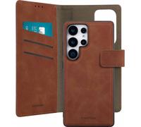 imoshion Bibliothèque amovible 2-en-1 Luxe pour le Samsung Galaxy S25 Ultra - Marron