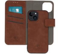 imoshion Bibliothèque de luxe amovible 2-en-1 pour iPhone 15 - Marron