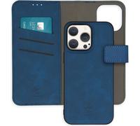imoshion Bibliothèque de luxe amovible 2-en-1 pour iPhone 15 Pro Max - Bleu