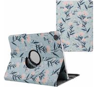 imoshion Bibliothèque design à 360° pour Samsung Galaxy Tab A9 Plus - Fleurs