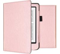 imoshion Bibliothèque en cuir végétal pour Kobo Clara 2E / Tolino Shine 4 - Rosé Goud