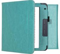 imoshion Étui de liseuse portefeuille en cuir végan pour Kobo Libra 2 / Tolino Vision 6 - Bleu clair