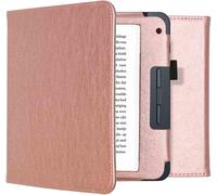 imoshion Bibliothèque en cuir végétal pour Kobo Libra 2 / Tolino Vision 6 - Rosé Goud