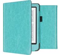 imoshion Bibliothèque en cuir végétal pour le Kobo Clara 2E / Tolino Shine 4 - Bleu clair