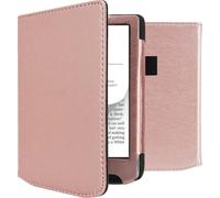 imoshion Bibliothèque en cuir végétal pour le Pocketbook Verse / Verse Pro / Verse Pro Color / Vivlio Light / Light HD - Rose Gold