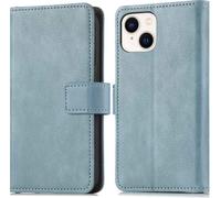 imoshion Bibliothèque Luxe pour iPhone 14 Plus - Bleu clair