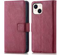imoshion Bibliothèque Luxe pour iPhone 15 - Bordeaux