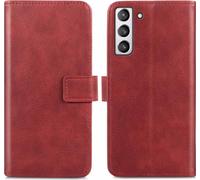 imoshion Bibliothèque Luxe pour le Samsung Galaxy S21 FE - Rouge