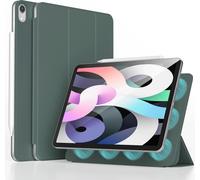 imoshion Bibliothèque magnétique pour Apple iPad Air 11 pouces (2025) M3 / (2024) M2 / Air 5 (2022) / Air 4 (2020) - Vert foncé