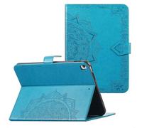 imoshion Bibliothèque Mandala pour Apple iPad 9 (2021) 10.2 pouces / iPad 8 (2020) 10.2 pouces / iPad 7 (2019) 10.2 pouces - Turquoise