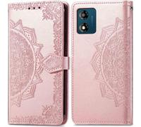 imoshion Bibliothèque Mandala pour le Motorola Moto E13 - Rosé Goud