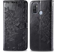 imoshion imoshion Etui de téléphone portefeuille Mandala Oppo A53 / Oppo A53s Noir