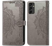 imoshion Bibliothèque Mandala pour le Samsung Galaxy A14 (5G/4G) - Gris
