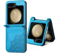 imoshion imoshion Mandala Bookcase Samsung Galaxy Z Flip 5 Turquoise Turquoise