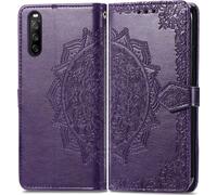 Coque pour Sony Xperia 10 III Similicuir Violet