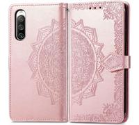 imoshion imoshion Etui de téléphone portefeuille Mandala Sony Xperia 10 IV Rose Dorée