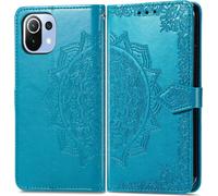imoshion Bibliothèque Mandala pour le Xiaomi Mi 11 Lite (5G/4G) / 11 Lite 5G NE - Turquoise